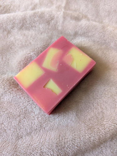 Raspberry Curd Block